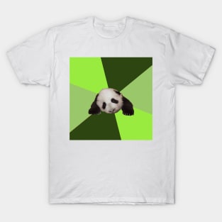 Passive Aggressive Panda Meme T-Shirt